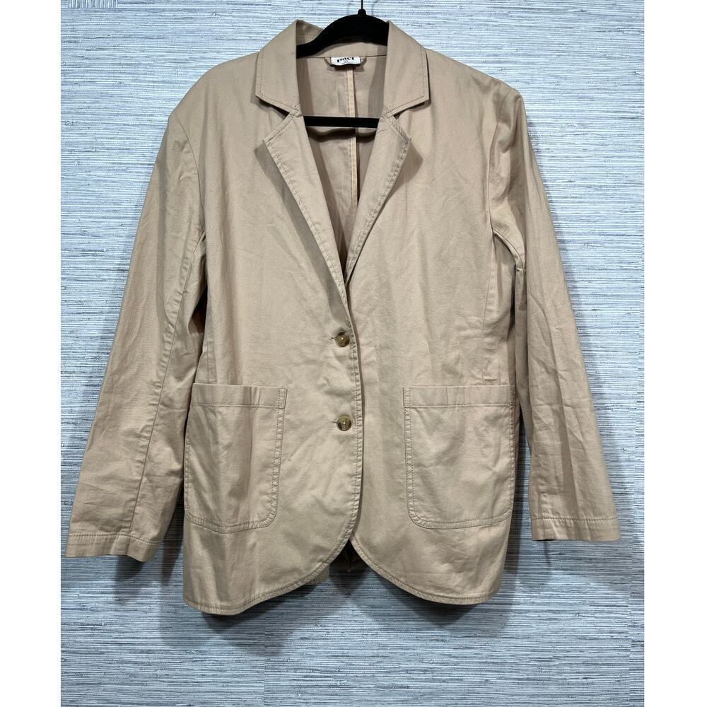 Pact Women’s Tan Blazer Jacket / Size-Medium